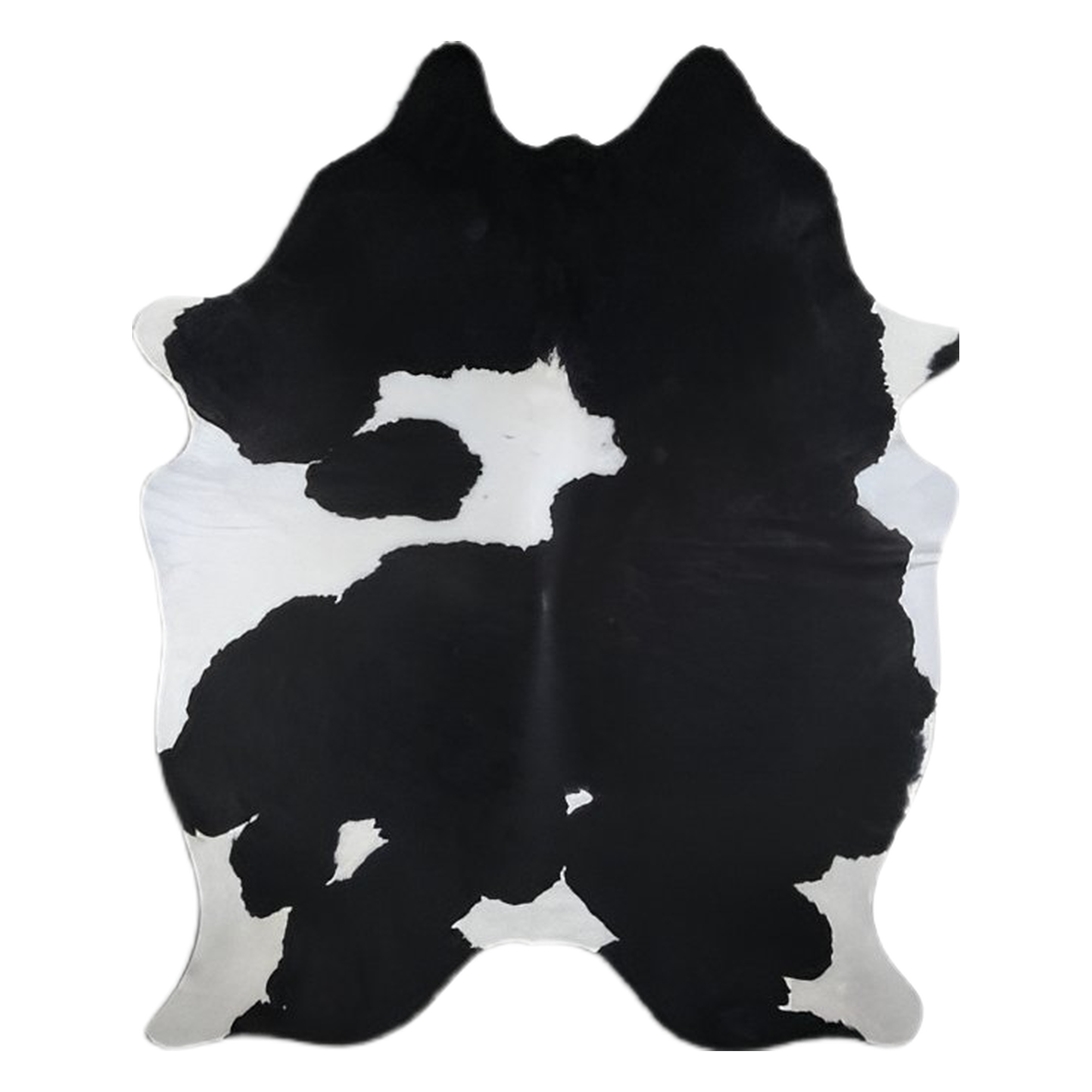 Black and White Cowhide Rug - genuine Brazilian cowhide from Mr. Cowhides
